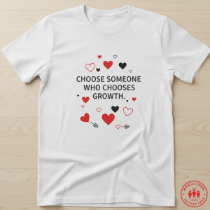 “Choose Someone Who Chooses Growth” T-Shirt