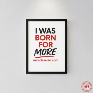 “I Was Born for More” Inspirational Frame